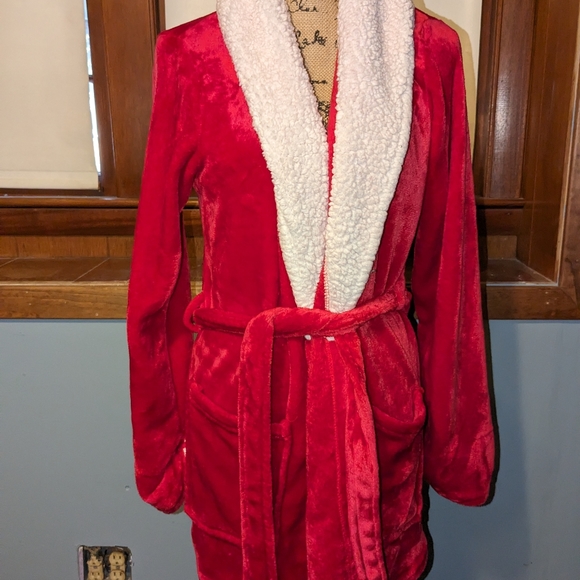 Santa Baby red robe size large - Picture 3 of 6